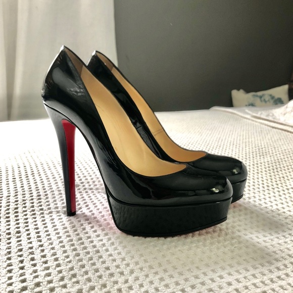 Christian Louboutin Shoes - Bianca black patent louboutins